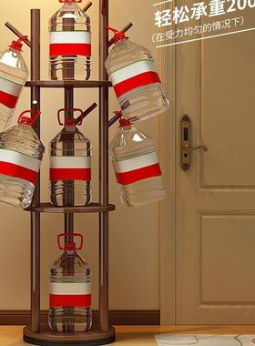 实木旋转衣帽架落地置衣架卧家子用物架立式室衣服NMA架客厅挂衣