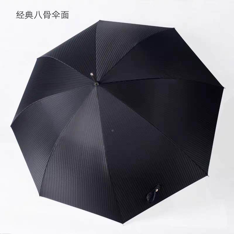 铝合高金直柄轻YK-ZB202奢广告长柄伞雨两用晴提花轻奢端务雨伞加