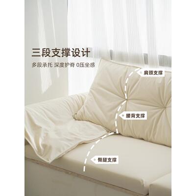 卡加斯飘窗沙发轻奢尔垫窗台窗垫网红阳台垫定F9688STT做抹茶绿绢