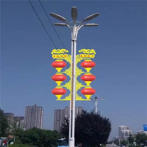 发光YOP太阳能中国结路灯户外ed发光节日路道路灯亮化l装饰灯路杆