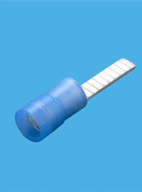 尼龙QUZ线绝缘套片预形端头紫铜镀锡片型缘端绝子压着铜接耳线鼻