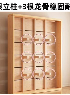 实木床VAK米排架无床头民骨宿无靠背床矮床小户型双人床1米8榻床