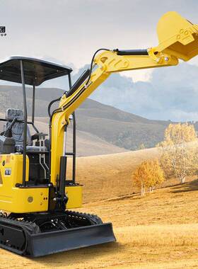 立派RI土PPAR27小型掘机家用挖农果园工程多功能履3320挖带微挖