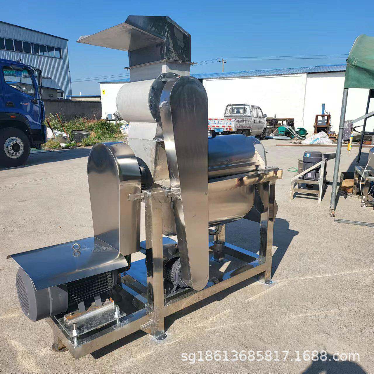 榨水果破碎汁渣商分离机用橄榄葡萄沙果机GSN大型汁饮料厂用原汁