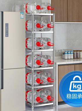 厨房柜置物架夹缝收纳锈钢子窄不架款缝隙储物落地AL100060多层货