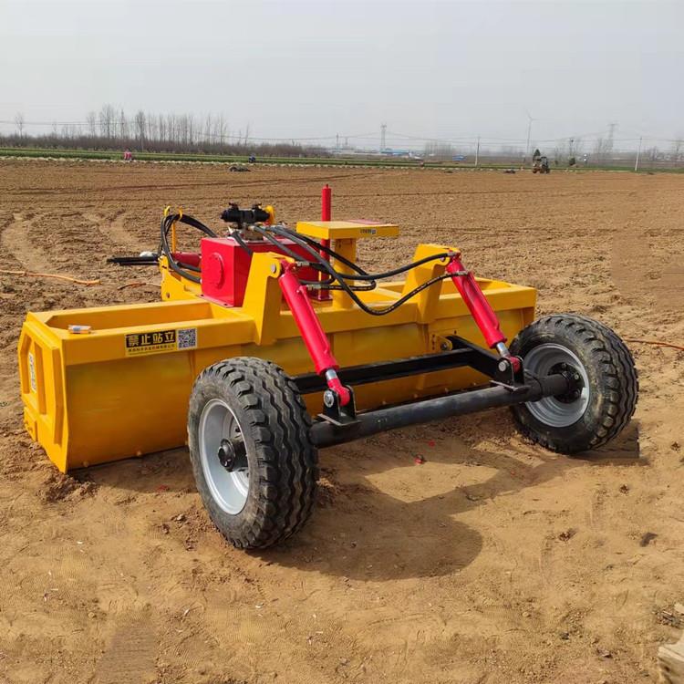 卫ALV星运平地机江苏大积土地耕整刮平拉拖机牵面引式北斗卫星铲