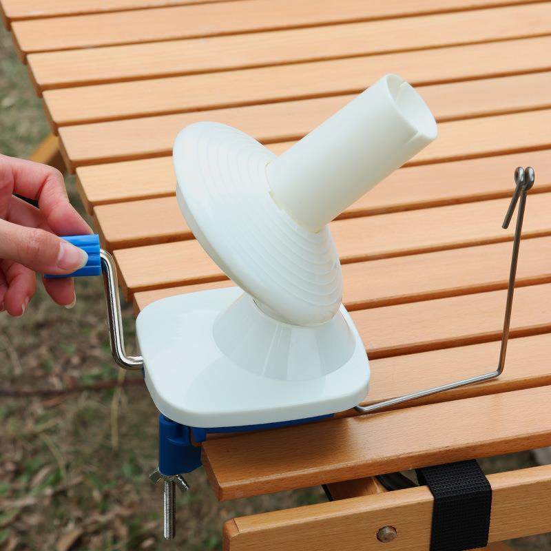 手动纺毛线织线352器快速手摇机家用缠络筒机线小型毛团整理绕线