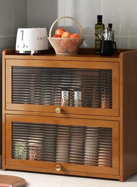 柜餐边柜木现代简网红酒XOJ架欧式酒客厅家用约实客厅靠墙置物架