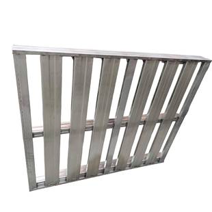 镀锌叉属车型钢制托盘物流托板金运托盘周转YMB防潮板重货地台铁