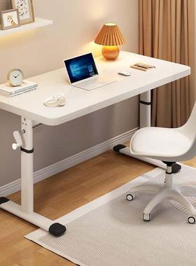 儿童手动可升降学桌家用字站立电脑桌书写桌手摇习学JAS生简约办