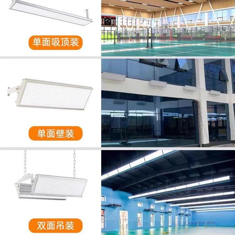 led防眩目亮羽毛球灯网馆球场棒球专用灯工超业厂房仓库NHL照场明