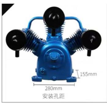 工空压机0气泵头配件.250BVA.9双头缸三杠业7.5KW高压缸头四缸总