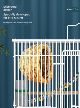 新型鸟笼鹦鹉生态鸟笼虎皮椋鸟特种黑风鸽大型养殖笼家屋