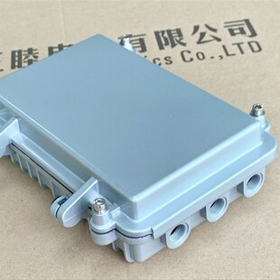 60无线AP网桥防水盒 130 室外压铸铝放大器外壳铝盒 01B银灰210