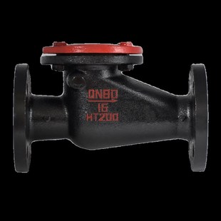 立式 止回阀铸铁铜芯法兰卧式 止回阀止逆阀泵房消防 16旋启式 H44T