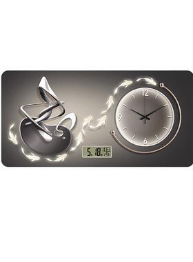 2现代奢轻大尺寸电表箱装BQZ4721B饰画205新款电箱遮挡抽象餐厅钟