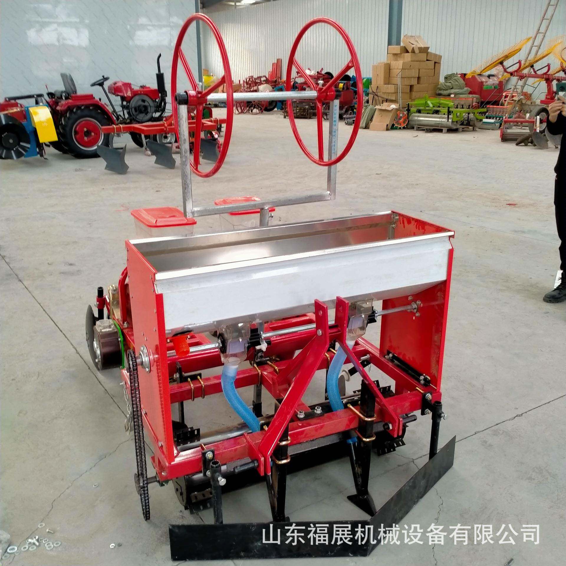 用MEF四玉种米大豆播种机四农轮驱动谷子油葵施肥覆膜播轮机