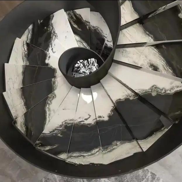 天步然大理别石楼梯踏台857阶防滑踢步地板石飘窗台面墅石材