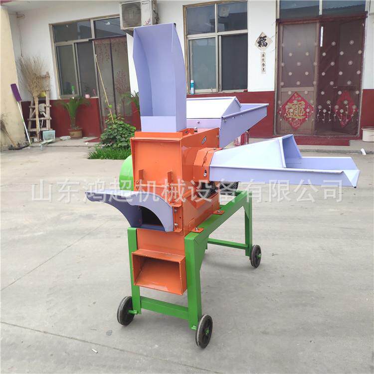 丝苜蓿草GBR机养殖铡草机三相电玉米秸秆切揉段机
