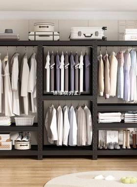 居衣易HAN架置物架家架用衣帽架简衣架铁艺挂衣落地卧室家立式衣