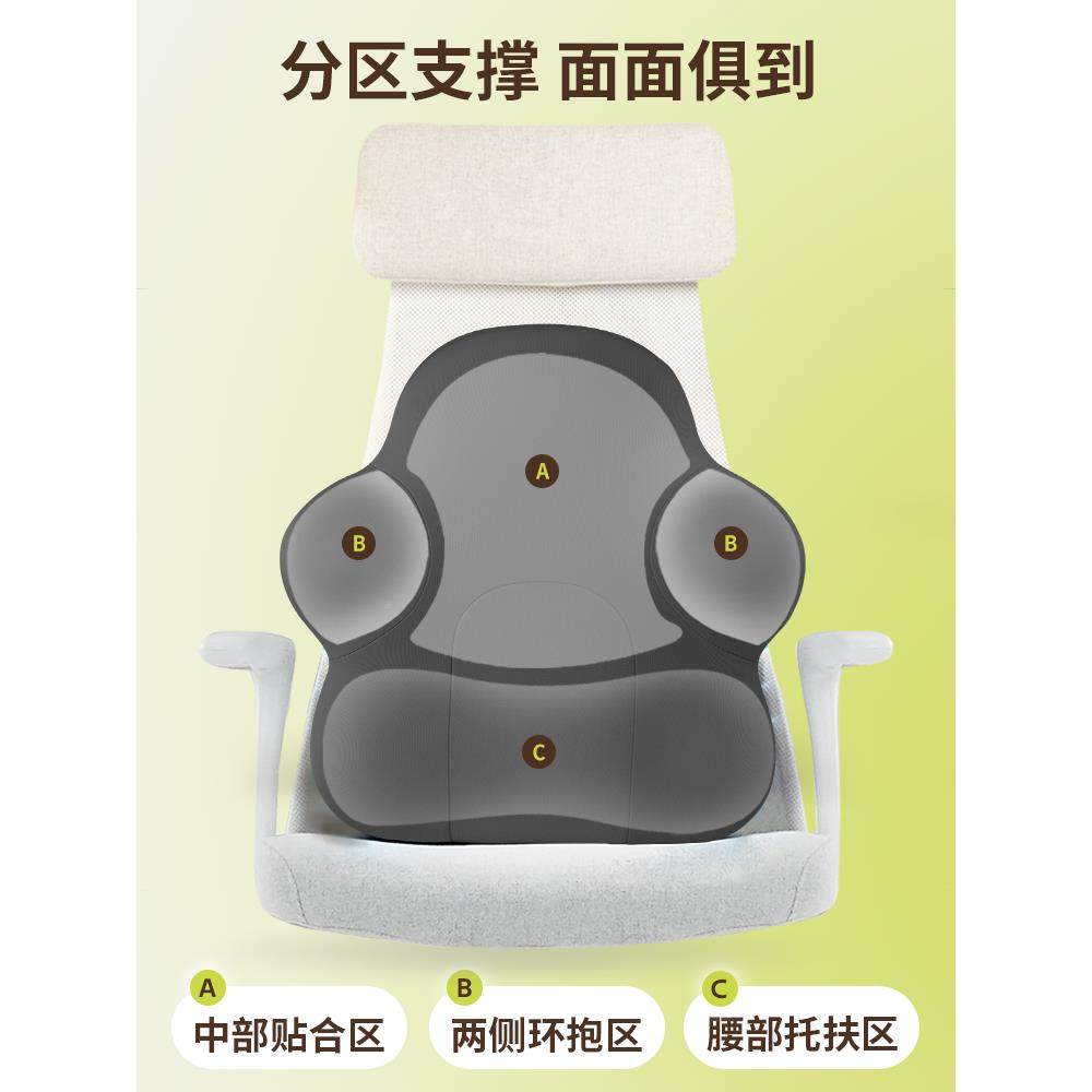 护腰Fiwiirtw靠垫办公室工?位妇腰靠椅子靠背垫座椅靠枕坐久护腰,居家布艺,抱枕被,淘宝优惠券,粉丝福利购,淘宝优惠卷
