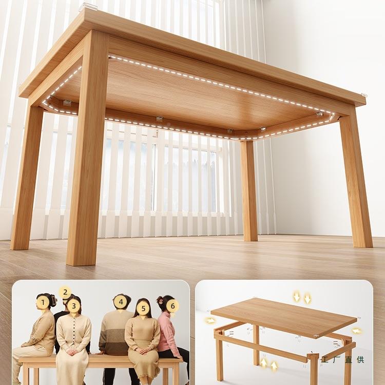 客厅大长书桌实木工去客厅腿化大桌子台家用电脑作桌办F5M7J6TJ公