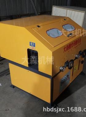 双组钢铝RIK管抛除光机圆管圆轴锈拉丝磨光机两组外圆抛光管机优