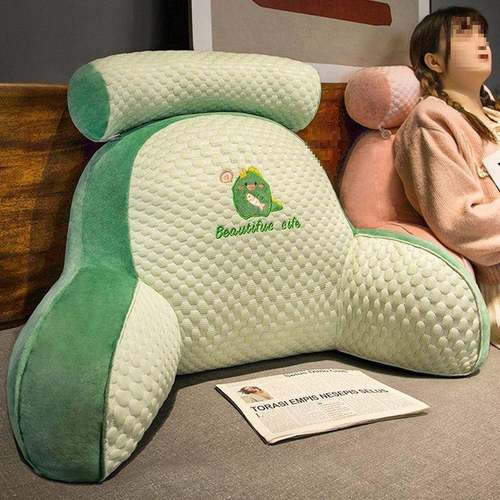 靠冰豆豆床头包垫软护腰靠枕大上靠10007367背沙发抱枕床靠枕头床