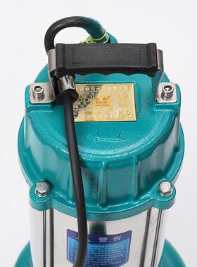 潜水泵1潜.不5w潜污泵工MWR地排水打井k抽水泵锈钢污水污物水泵