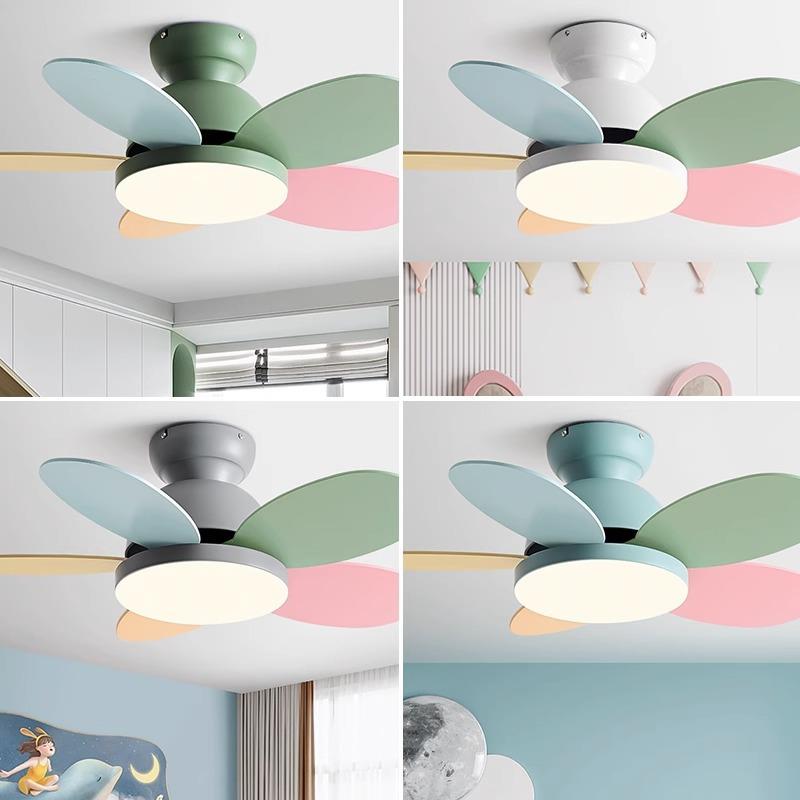 2025新体OAP款卧室灯扇一风吊扇灯餐厅吸顶灯带电扇灯儿童吊房风