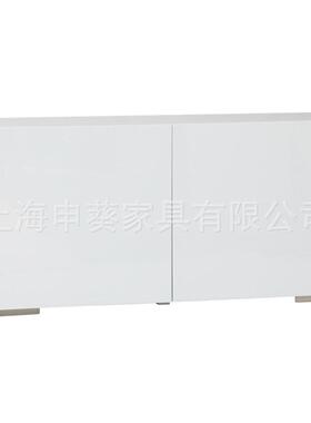 式乡村现代视简美约创意储物听柜实木轻客厅玄关奢收纳别墅样FPX