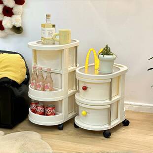 床多巴胺头替柜置物架代品新多层茶边QVD几房款间改造小家具储物