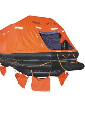 式自扶气胀救生筏6-1LR-DL30人近海内河公务船ECCCS正船认检证救