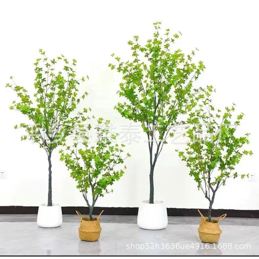 仿真吊钟树马醉木植物服装店仿生假绿植装饰盆栽室内客厅落地摆件