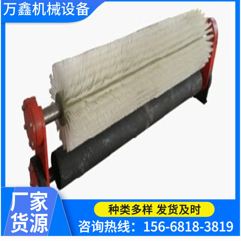 厂家供应1000型电动毛刷清扫器被动毛刷清扫器尼龙刷清扫器