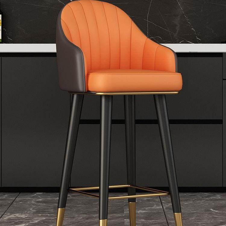 前台收银台吧凳轻奢吧椅高脚凳岛台椅子吧台椅现代简约家用靠背椅