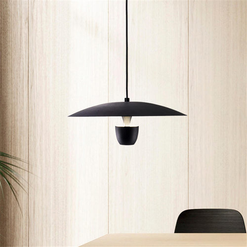 客厅现代简约北欧极简新款飞碟吊灯餐厅卧室个性LED中山家装灯具