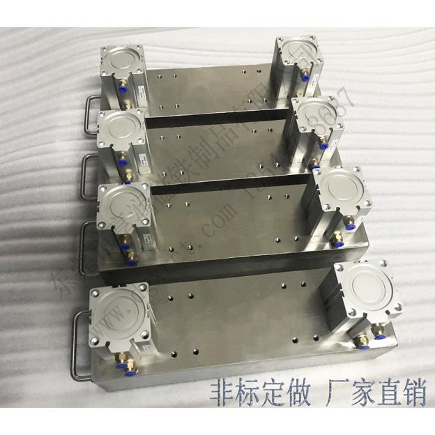 带气缸磁性分层器气动料片分离器可调节磁性分料器可控磁力大小