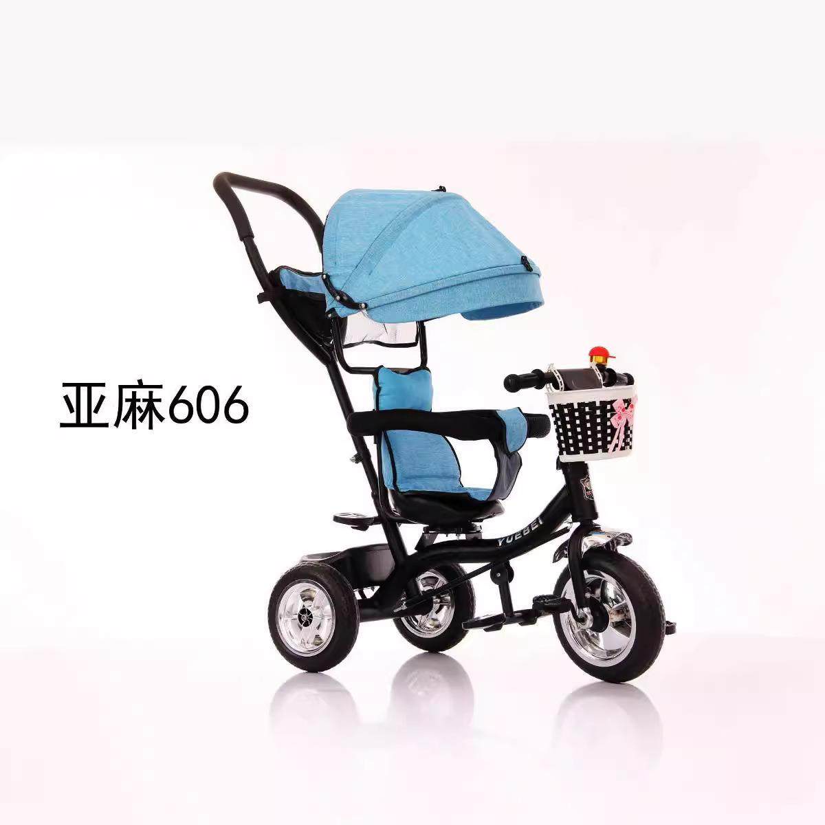 旋转座椅儿童三轮车脚踏车手推车童车自行车宝宝车可推可骑1--5岁