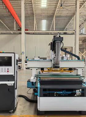 中科E1325双工位数控开料机 板式家具橱柜门生产线设备开料机厂家