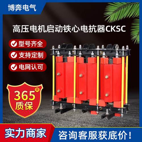 高压电机启动铁心电抗器315KW Q/CKSC-480/10-6% 5.46Ω6-10-12KV