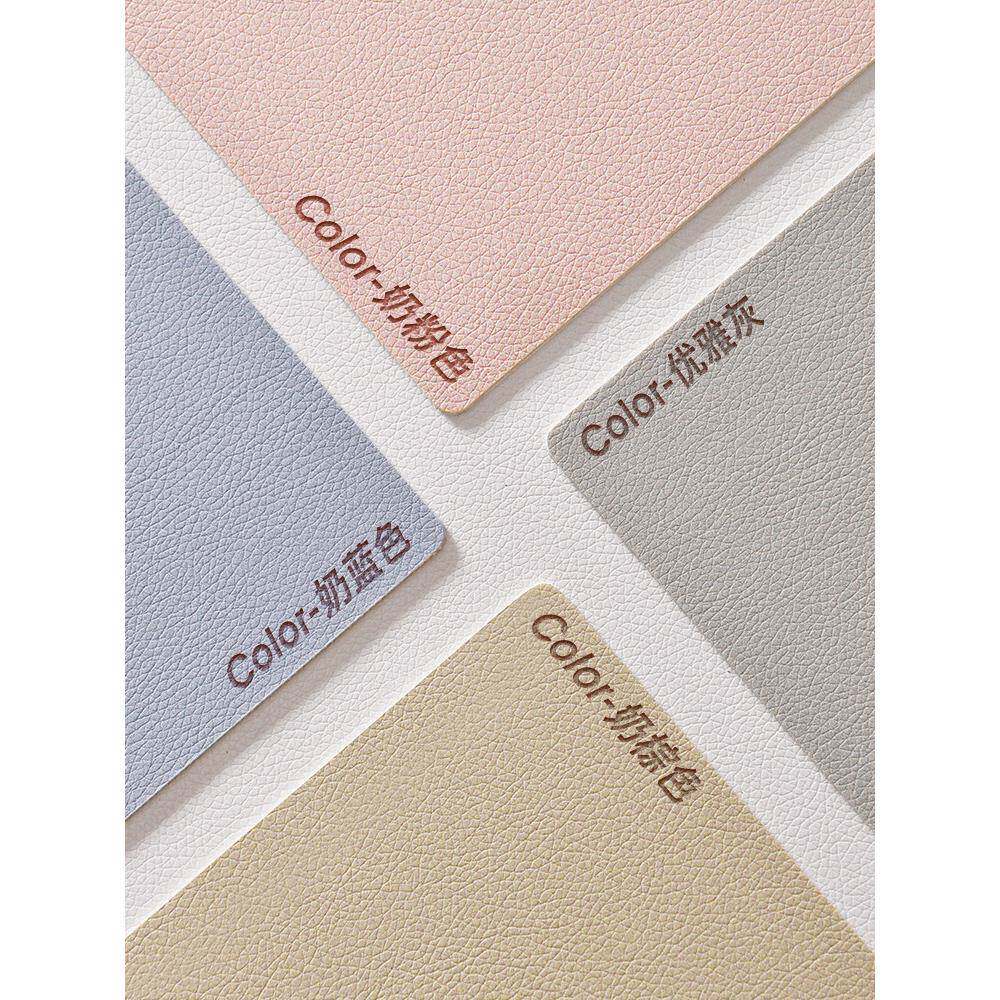 美甲桌面垫布水茶几儿童红奶油垫双面皮革油电脑办公桌床头柜