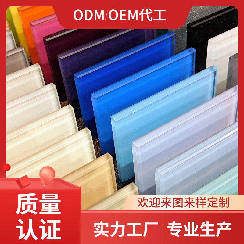 宁波8mm彩釉玻璃温常温彩色丝印钢化玻璃烤漆橱柜装饰
