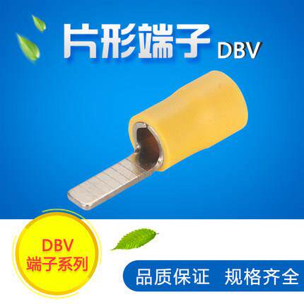 国产替代冷压接线端子针型端子片型端子DBV2-10紫铜材质