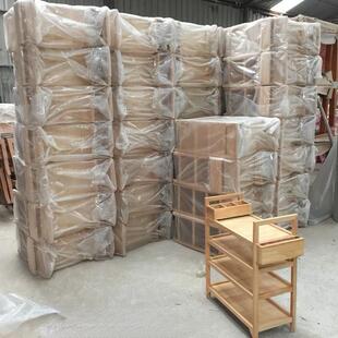 实木架子火锅店火锅架菜架花架多功能阳台架置物厨房三层