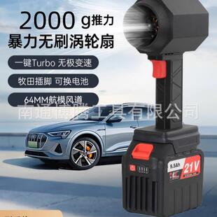 64MM暴力风扇航模无刷电机暴力涵道涡轮风扇手持户外洗车吹水除雪