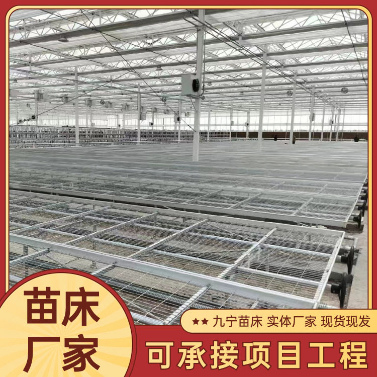 大棚育苗床网片温室热镀锌移动苗床花卉无土栽培苗床网厂家