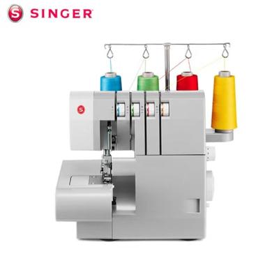 胜家SINGER14HD854锁边机包缝机家用2、3、4线密拷机小型标配