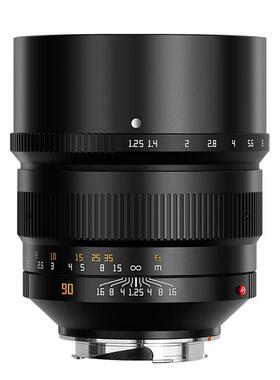 铭匠光学90mmf1.25镜头适用徕卡M卡口M10R全画幅定焦旁轴微单头