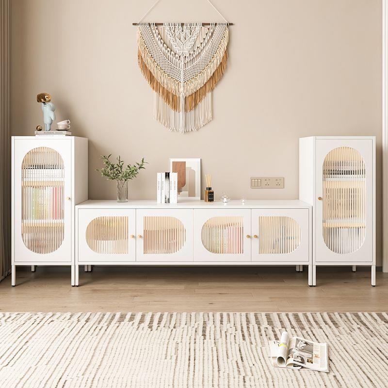 铁艺电视柜全金属组合电视柜铁艺矮柜小户型简约茶几电视柜简易